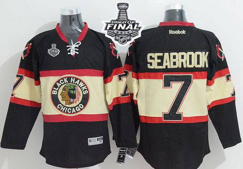 Brent Seabrook Chicago Blackhawks black jersey