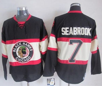 Brent Seabrook Chicago Blackhawks black jersey
