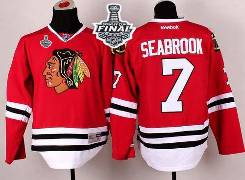 Brent Seabrook Chicago Blackhawks red jersey
