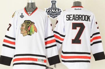 Brent Seabrook Chicago Blackhawks white jersey