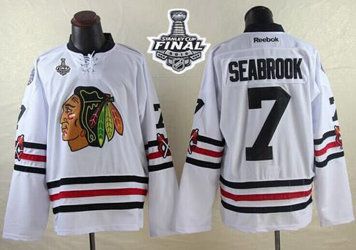 Brent Seabrook Chicago Blackhawks white Winter Classic jersey