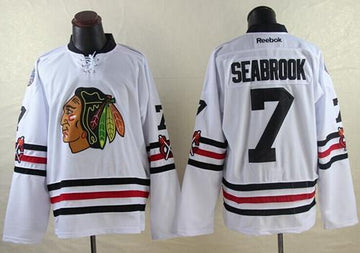 Brent Seabrook Chicago Blackhawks white Winter Classic jersey