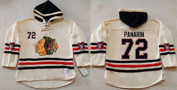 Artemi Panarin Chicago Blackhawks cream jersey