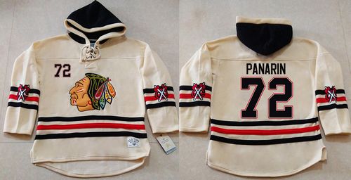 Artemi Panarin Chicago Blackhawks cream jersey