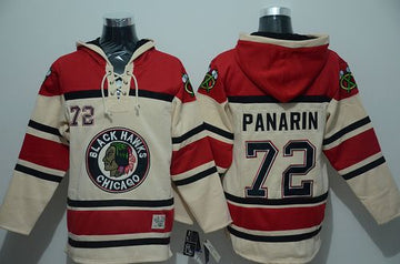 Artemi Panarin Chicago Blackhawks cream jersey