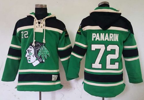 Artemi Panarin Chicago Blackhawks green jersey