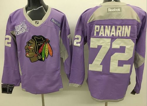 Artemi Panarin Chicago Blackhawks purple jersey