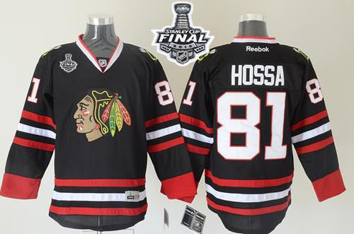 Marian Hossa Chicago Blackhawks black jersey