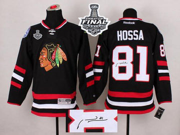 Marian Hossa Chicago Blackhawks black jersey