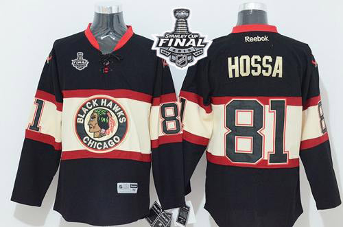 Marian Hossa Chicago Blackhawks black jersey
