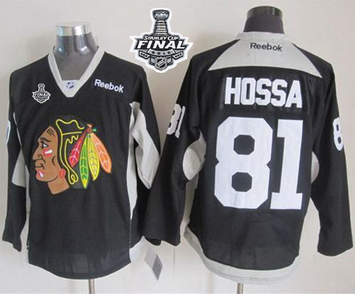 Marian Hossa Chicago Blackhawks black jersey