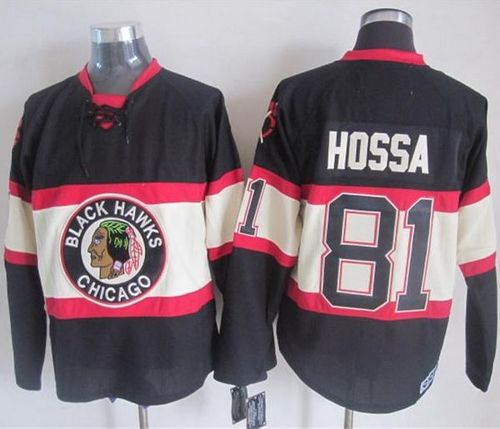 Marian Hossa Chicago Blackhawks black jersey