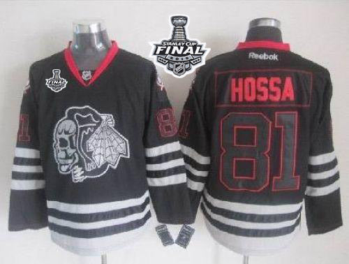 Marian Hossa New Chicago Blackhawks black jersey