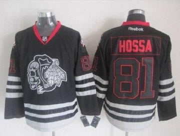 Marian Hossa New Chicago Blackhawks black jersey