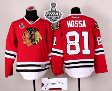 Marian Hossa Chicago Blackhawks red jersey