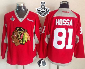Marian Hossa Chicago Blackhawks red jersey