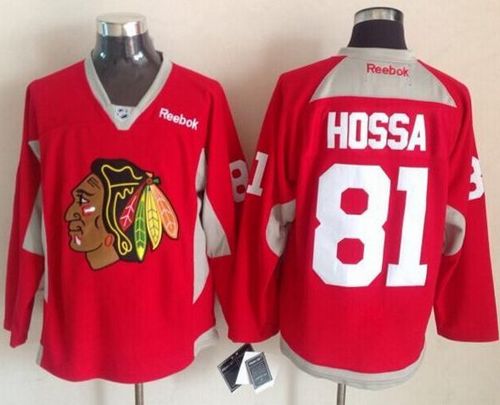 Marian Hossa Chicago Blackhawks red jersey