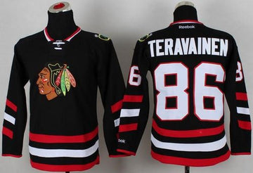 Teuvo Teravainen Chicago Blackhawks black Stadium Series jersey