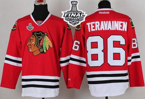 Teuvo Teravainen Chicago Blackhawks red jersey