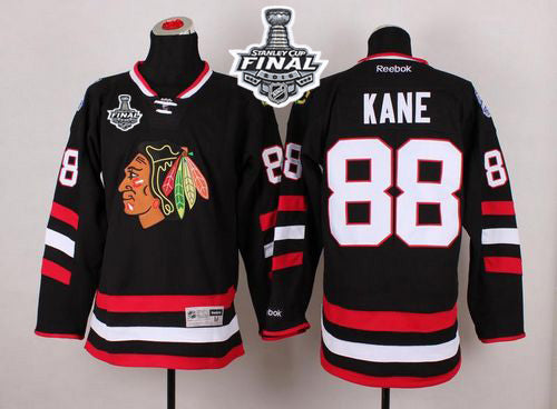 Patrick Kane Chicago Blackhawks black Stadium Series jersey
