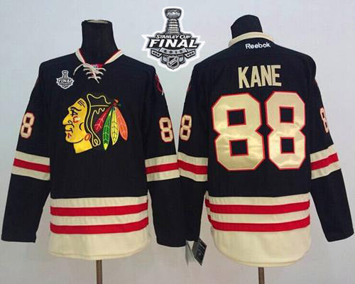 Patrick Kane Chicago Blackhawks black Winter Classic jersey