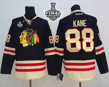 Patrick Kane Chicago Blackhawks black Winter Classic jersey