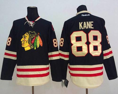 Patrick Kane Chicago Blackhawks black Winter Classic jersey