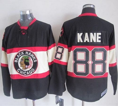 Patrick Kane Chicago Blackhawks black jersey