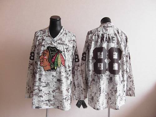 Patrick Kane Camouflage Chicago Blackhawks jersey