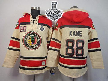 Patrick Kane Chicago Blackhawks cream jersey