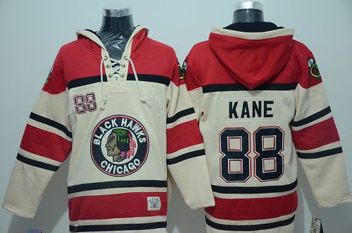 Patrick Kane Chicago Blackhawks cream jersey