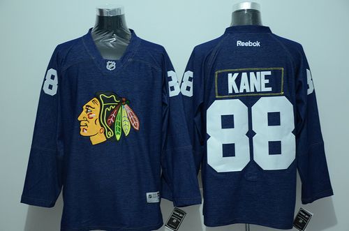 Patrick Kane Chicago Blackhawks navy jersey