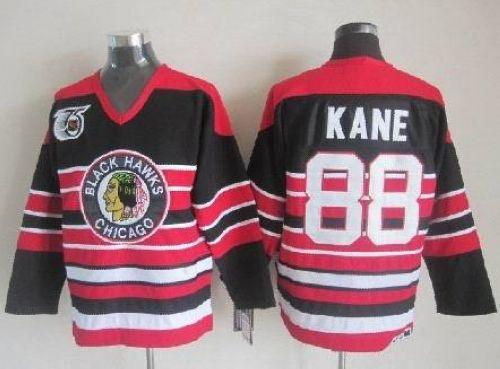 Patrick Kane Chicago Blackhawks red-black jersey
