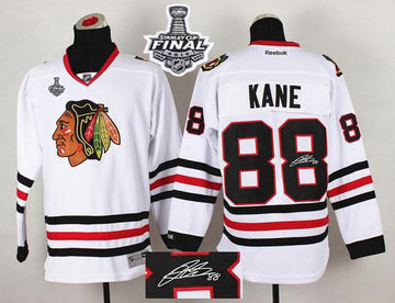 Patrick Kane Chicago Blackhawks white jersey