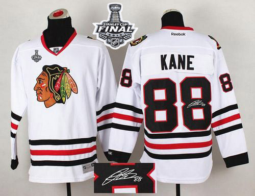 Patrick Kane Chicago Blackhawks white jersey