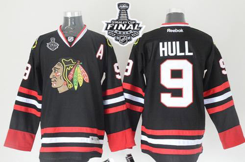 Bobby Hull Chicago Blackhawks black jersey