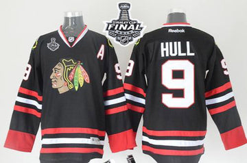 Bobby Hull Chicago Blackhawks black jersey
