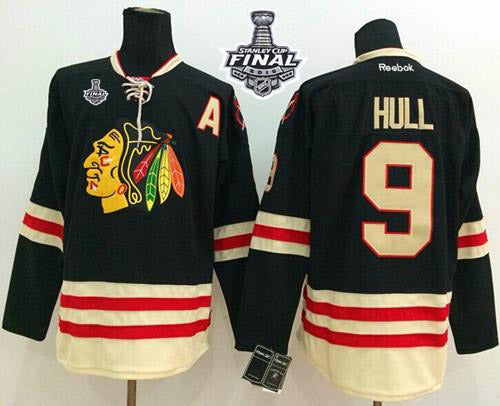 Bobby Hull Chicago Blackhawks black Winter Classic jersey