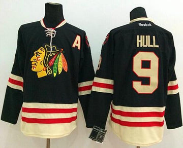 Bobby Hull Chicago Blackhawks black Winter Classic jersey