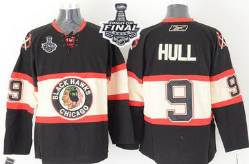 Bobby Hull Chicago Blackhawks black jersey