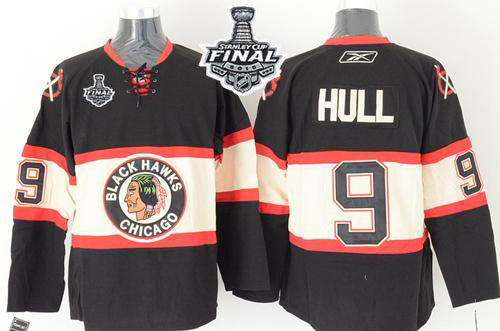 Bobby Hull Chicago Blackhawks black jersey