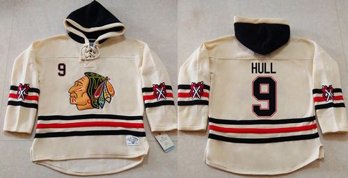 Bobby Hull Chicago Blackhawks cream jersey