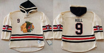 Bobby Hull Chicago Blackhawks cream jersey