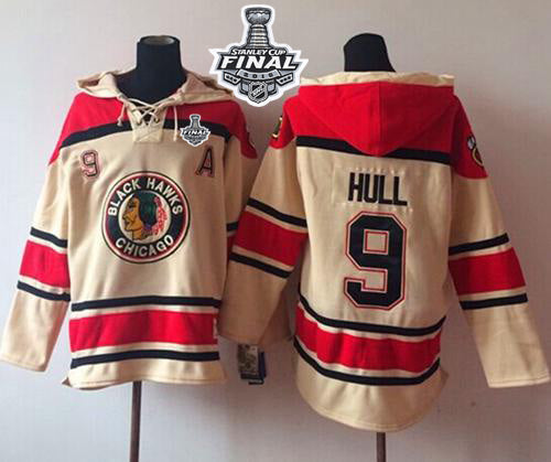 Bobby Hull Chicago Blackhawks cream jersey