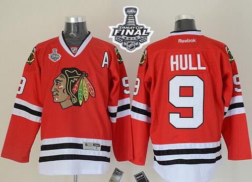 Bobby Hull Chicago Blackhawks red jersey