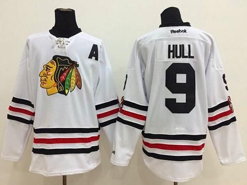 Bobby Hull Chicago Blackhawks white Winter Classic jersey