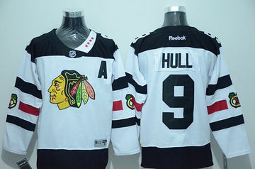 Bobby Hull Chicago Blackhawks white Stadium Series jersey