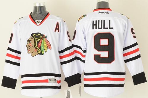 Bobby Hull Chicago Blackhawks white jersey
