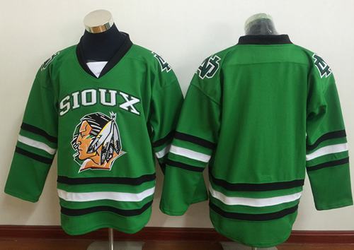 Custom Chicago Blackhawks green jersey