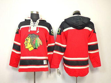 Custom Chicago Blackhawks red jersey
